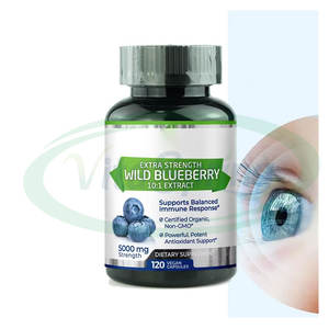 VitaSpring Marque privée OEM <span class=keywords><strong>Capsule</strong></span> de myrtille Complément alimentaire pour les yeux <span class=keywords><strong>Capsule</strong></span> d'extrait de myrtille antioxydant - Product Image 1