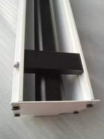 Diffuseur linéaire caché Ventech pour HVAC, diffuseur d'air linéaire en aluminium personnalisé pour plafond