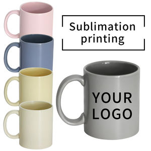 Tasses à café en céramique de couleur de sublimation de 11oz à bon prix pour boire avec boîte individuelle vente en gros - Product Image 2