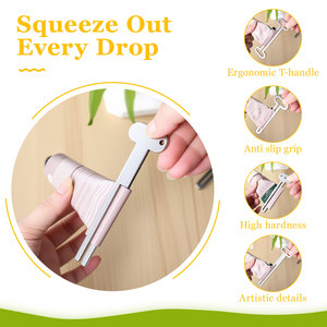 Di alta qualità spremiagrumi in acciaio inox manuale <span class=keywords><strong>tubo</strong></span> di metallo spremiagrumi per dentifricio olio cosmetico crema spremiagrumi - Product Image 3