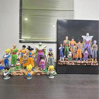 10-21CM Anime Dragon DBZ Figure Son Goku Gohan Vegeta Piccolo Yamcha Trunks Statue Modèle PVC Action Figure Jouets SET