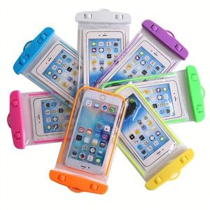 Funda/Estuche Impermeable para Teléfono, Funda Flotante Impermeable para Celular, Bolsa Seca Universal Transparente de TPU a Prueba de Agua para Playa - Product Image 1