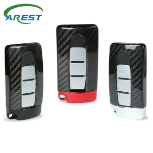 Fashion Decoration Carbon Fiber Smart Remote Key Fob Case Bag Key Shell Holder Cover For NISSAN R35 GTR G-TR 370Z 350Z