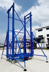 2025 Offre Spéciale électrique échafaudage ascenseur pliable échafaudage plate-forme de levage entièrement automatique télécommande pour la Construction - Product Image 6