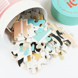 Custom Biodegradable Rompecabezas Jigsaw <b>Puzzle</b> Paper Tube Rigid Cardboard Children's Gift Box for Educational Games for Crafts - Product Image 3