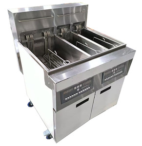 Commercial Electric Deep <strong>Fryer</strong> with 3 Tanks 4 Baskets Restaurant Use <strong>Chips</strong> Fish Donuts KFC Chicken More - Product Image 4
