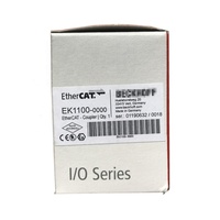 Nouveau coupleur de bornier EtherCAT Beckhoff PLC EK1100/EK1110/EK1501/EK1101 220V pour programmation PLC et contrôle industriel