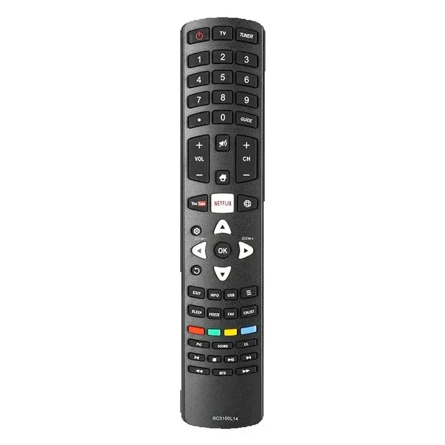 RC3100L14 For TCL Smart TV Remote Control With Netflix YouTube Buttons 43P1US 50P1US 55P1US 50C1US 55C1US