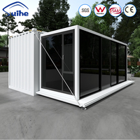 Maison Modulaire Préfabriquée de Luxe en Conteneur Maritime de 20 pieds pour Bureau et Domicile