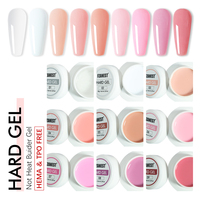 FZANEST nouveau Design 14 couleurs Gel de construction solide Extension de Gel d'ongle constructeur de Gel d'ongle transparent longue durée