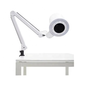 Lampe sans ombre professionnelle OEM deux-en-un et aspirateur de poussière pour ongles, nouveau design, tables de manucure pour salons de manucure - Product Image 4