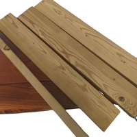 thermal Modified Deep Carbonized Spruce Timber Kiln Dried Spruce Wood For Construction Decoration