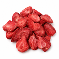 Halal Bulk Gedroogde Aardbeienplakjes 10kg Kant-en-klaar Gedroogd Fruit 24 Maanden Houdbaarheid OEM/ODM Beschikbaar voor Groothandel