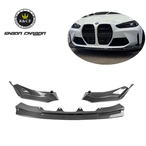 Lèvre de pare-chocs avant en fibre de carbone sèche de qualité supérieure, style G80 Vor, pour <span class=keywords><strong>BMW</strong></span> G80 M3 G82 M4 <span class=keywords><strong>2022</strong></span> - Product Image 1