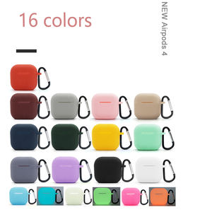 Fábrica al por mayor <span class=keywords><strong>AirPods</strong></span> 4th Case Cover,Soft Skin Silicone Case Funda protectora completa Compatible con los últimos <span class=keywords><strong>AirPods</strong></span> 4 2024 - Product Image 6