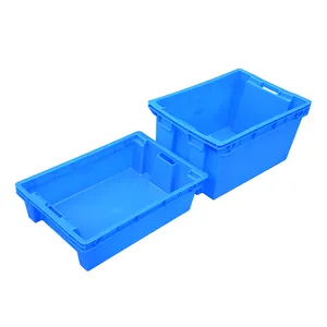Kotak Pergantian Plastik Digunakan untuk Kotak Penyimpanan Logistik Peti Bergerak Buah dan Sayuran