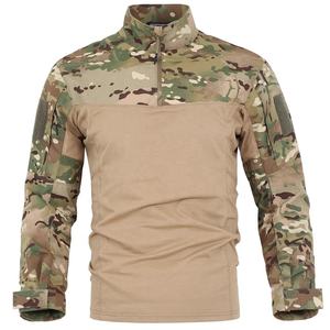T-shirts tactiques Sinairsoft Gen2 pour hommes, chemise de combat camouflage à manches longues, vêtements de chasse, uniforme, t-shirt camouflage - Product Image 1