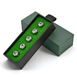 Botones de Metal para Camisas Baju Melayu de la Marca KUNSHUO, Botones Personalizados con Logotipo para Ropa Baju Melayu - Product Image 2