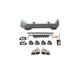 Kit pare-chocs avant et arrière Mercedes-Benz Classe E W212 2010-2013 AMG E63, ensemble complet, matériau PP - Product Image 3