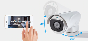 5MP 8MP nhà máy OEM 4X 10x Zoom ống kính tầm nhìn ban đêm Pan Tilt Bullet ngoài trời PTZ <span class=keywords><strong>camera</strong></span> cho ngân hàng đường phố - Product Image 4