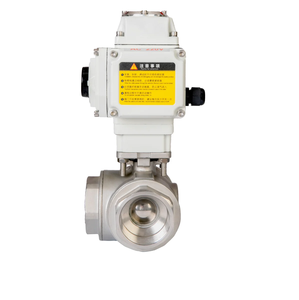 บอลวาล์วควบคุมแบบ3ทิศทาง SS304ในมุม1/2 "3/4" 1 "สำหรับน้ำมันแก๊สน้ำ-คู่มือ - Product Image 2