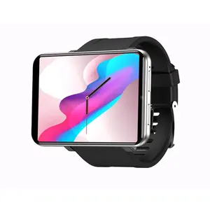 DM100 jam tangan pintar 4G 2.86 inci IPS, jam tangan pintar OS Android dengan fungsi panggilan kamera WiFi GPS Monitor denyut jantung