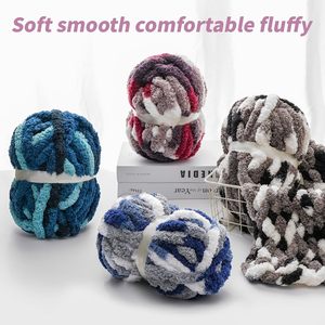 Chunky Chenille Yarn Polyester Anti-Pilling Velvet Crochet Yarn for Sweater <b>Blanket</b> Hat <b>Scarf</b> 50 Colors Ready to Ship - Product Image 3