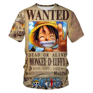 Free Shipping Customized One Piece Tshirt Rock Band T-shirts Anime T Shirt