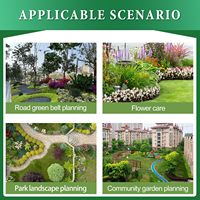 15cm x 9m paysage bordure bordure 1PCSFence jardin fleur lit ferme pelouse treillis cadre traité sous pression Nature Type