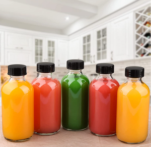 Bouteilles Boston 2oz 4oz pour Potion, jus de gingembre, coups de Turmeric, <span class=keywords><strong>whisky</strong></span>, herbes médicinales, <span class=keywords><strong>sirop</strong></span> <span class=keywords><strong>d</strong></span>'<span class=keywords><strong>érable</strong></span> avec bouchons - Product Image 2