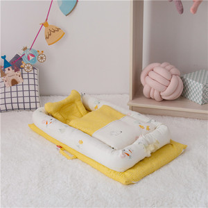 Gasa <span class=keywords><strong>doble</strong></span> portátil transpirable niños recién nacido bebé cunas - Product Image 2