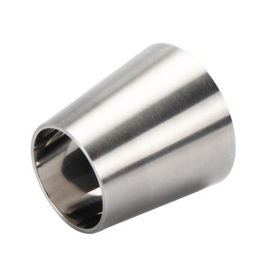Gıda sınıfı paslanmaz çelik sıhhi pürüzsüz dövme flanş parçaları çap azaltma geçiş kaynaklı uç redüktör konsantrik - Product Image 5