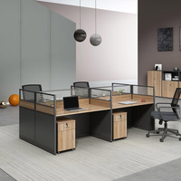 Bureau de travail en forme de L moderne, table de bureau en bois et chaise, bureau d'ordinateur de luxe, mobilier de bureau modulaire
