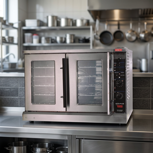 Four à convection électrique autonome ECOD-AP1, profondeur de boulangerie pleine taille, 1 four, portes dépendantes — 208 V, 3 phases - Product Image 2