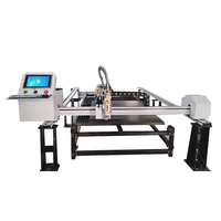 Máquina de Corte Láser de Fibra Portátil con Compresor de Aire, Cortadora Láser CNC de 1500W para Carbono, Acero Inoxidable de 10mm, Corte de Láminas Metálicas de 4mm