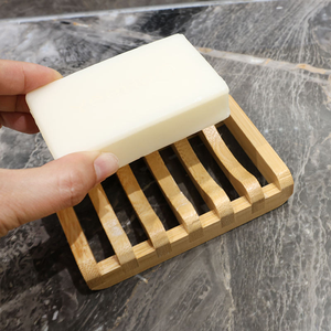 Jabonera de Bambú Natural con Logotipo Personalizado al por Mayor, Drenaje Rápido <span class=keywords><strong>y</strong></span> Resistente al Moho, Jabonera de Madera Ecológica para <span class=keywords><strong>Ducha</strong></span> <span class=keywords><strong>y</strong></span> Lavabo - Product Image 5