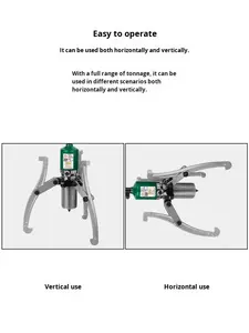 Extrator Hidráulico Hugong de Três Garras Universal 10/20/ton Multi-Funcional Fabricado na China - Product Image 4