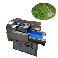 Spinazie Okra Snijmachine Fruit- en Groentesnijmachine Verstelbare dikte 1-30 mm Energiebesparend Commercieel gebruik