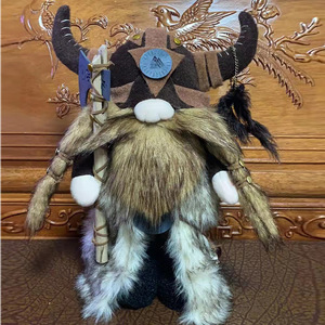 Chaude Pas Cher Viking <span class=keywords><strong>Guerrier</strong></span> Gnome Gladiateurs Décorations Viking Thème Trolls Elfes Viking <span class=keywords><strong>Guerrier</strong></span> En Peluche Gnome Poupée Ornement De Vacances - Product Image 4