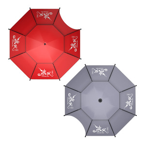 CWFU01 vente en gros 2.4m d'épaisseur Double couche pare-vent pare-soleil pêche parapluie pliant <span class=keywords><strong>carpe</strong></span> pêche abri <span class=keywords><strong>Brolly</strong></span> parapluie - Product Image 3