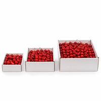Witte kersenverpakking met transparant venster, kussenverpakking, aangepast logo, fruitgeschenkdoos voor premium kersen exporteur groothandel
