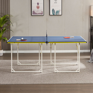 <span class=keywords><strong>Table</strong></span> <span class=keywords><strong>de</strong></span> <span class=keywords><strong>ping</strong></span>-<span class=keywords><strong>pong</strong></span> portable pliable <span class=keywords><strong>de</strong></span> qualité supérieure pour enfants, longueur 202 cm, avec pieds pliables - Product Image 2