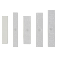 Tissu de vêtements lavable imperméable à longue portée lavage Nfc puce de blanchisserie étiquettes textiles UHF étiquette de blanchisserie RFID pour la gestion de la blanchisserie