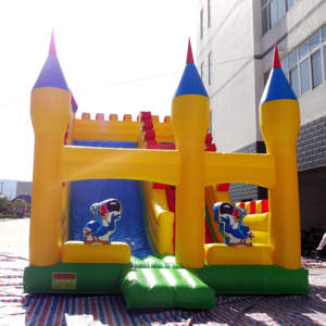子供用インフレータブルバウンサー障害物コーストランポリンパーククリスマススライドJuegosインフレータブル城 - Product Image 4
