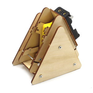 วัสดุการเรียนรู้งานทำมือแบบทำมือชุดสร้างหุ่นยนต์ไม้โครงการสเต็มไฟฟ้าชุดวิศวกรรมของเล่นวิทยาศาสตร์ก้านแบบทำมือสำหรับโรงเรียน - Product Image 5