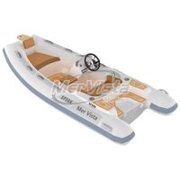 Bateau pneumatique à grande vitesse CE Mer Vista Sport Rib Catamaran 360 Orca Hypalon à coque rigide en aluminium à vendre