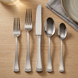Cuillère de service dorée 16 pouces en laiton, design classique, manche long, revêtement PTFE, poignée en acier inoxydable, durable, style poli, modèle 1 - Product Image 3