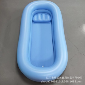 Newly Upgraded PVC <b>Inflatable</b> Bathtub Elderly Medical <b>Bathing</b> Pool with Cover for Outdoor Use - Product Image 4