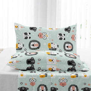 Ensemble de housse de couette en polyester super doux taille double, certifié OEKO-TEX, 1800TC, utilisation hôtelière, vente en gros - Product Image 5