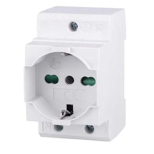 Prise Schuko pour tableau électrique 16A 250V avec connexion à la terre - Product Image 1